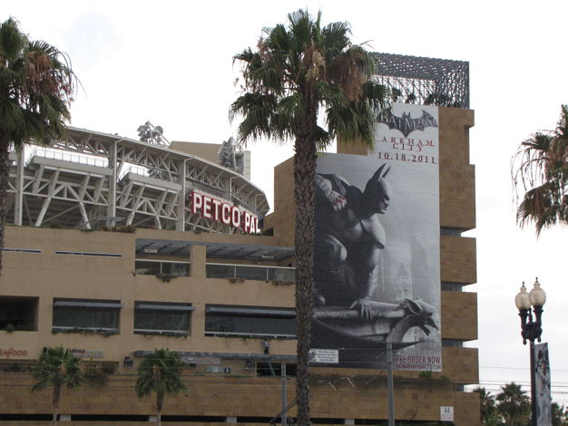 Arkham Asylum poster at Petco