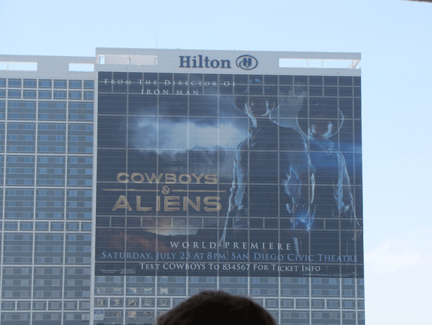 cowboys and aliens poster