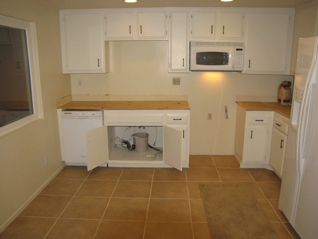 Kitchen in progress