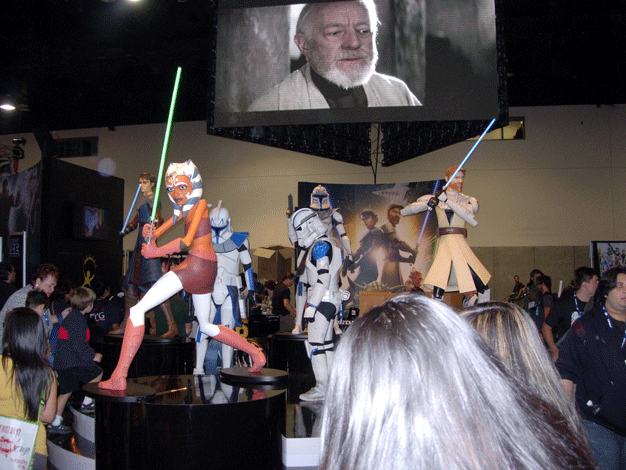 Clone Wars exhibit