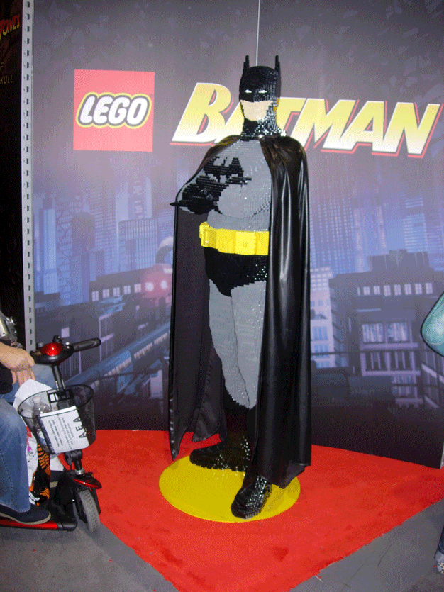 Batman lego sculpture